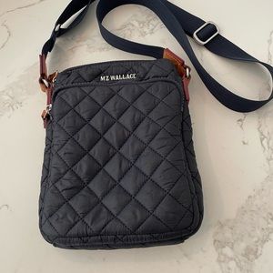 MZ Wallace Metro crossbody in color Dawn (navy)